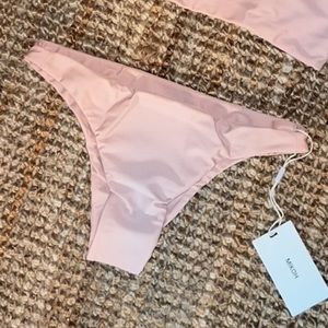 MIKOH Miyako Classic bottom in Rose NWT